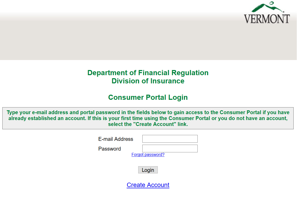 How To File A Complaint With The Vermont Department of Insurance About