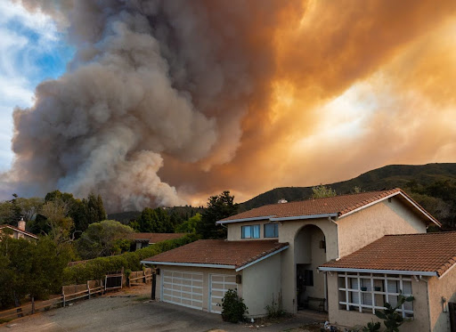 Wildfires, like the one pictured here, have been a primary factor driving state residents to turn to the CA FAIR Plan for insurance.